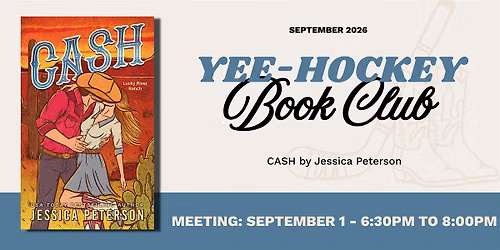 Yee-Hockey Book Club at The Well Red Damsel