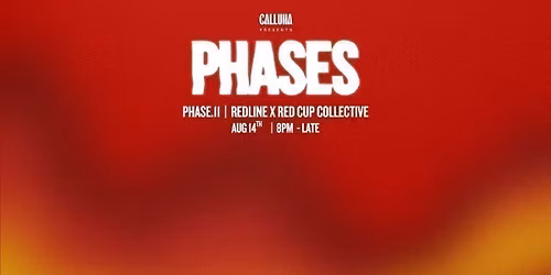 REDLINE X RED CUP COLLECTIVE