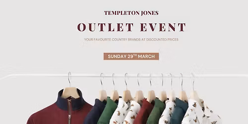Templeton Jones Outlet Event