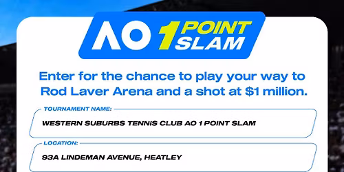 AO 1 POINT SLAM - COMMUNITY SERIES