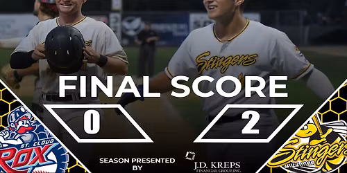 St. Cloud Rox vs. Willmar Stingers