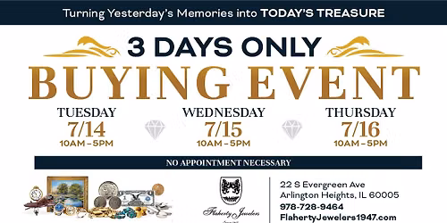 Treasures Rediscovered Buying Event