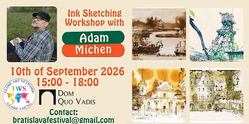 Watercolor painting workshop with Adam Michen