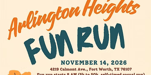 Arlington Heights Fun Run