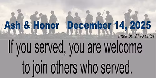 Ash & Honor December 14th!