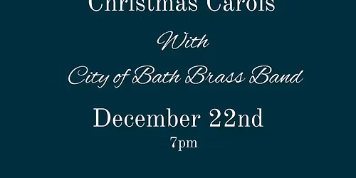 Christmas Carols with The City of Bath Brass Band