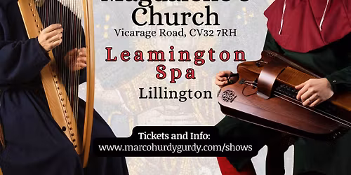 Medieval Music Concert - St Mary Magdalene's Church, Lillington (Leamington Spa)