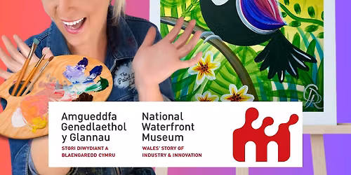 Family Paint Along at The National Waterfront Museum - Toucan