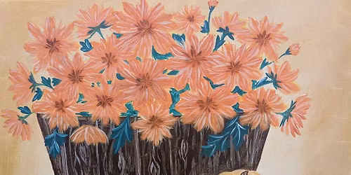 Paint and Sip Event: Cozy Fall Blooms