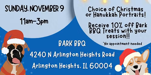 PROFESSIONAL HOLIDAY PET PORTRAITS by Smushy Moments Pet Photography!