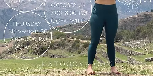 In-Person Qoya Inspired Movement: Theme - Free