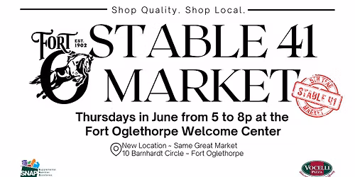 Stable 41 Market (at Fort O Welcome Center)