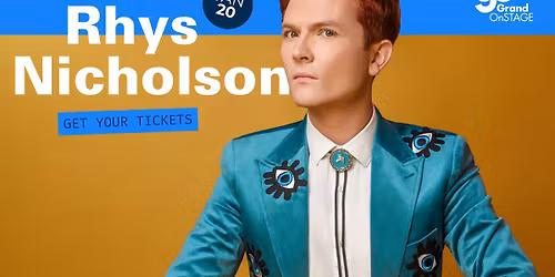 Grand OnStage presents Rhys Nicholson