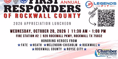 11th Annual First Responders Appreciation Luch