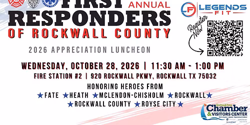 11th Annual First Responders Appreciation Luch
