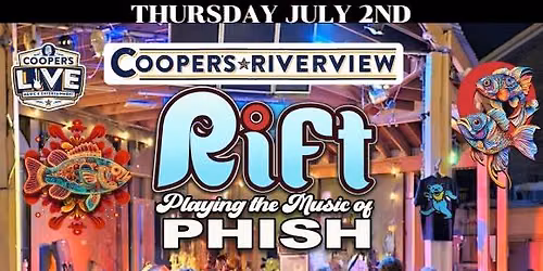 RIFT PHILLY\u2019S TRIBUTE TO THE MUSIC OF PHISH! 7PM