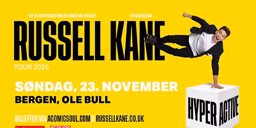 Russell Kane in Bergen