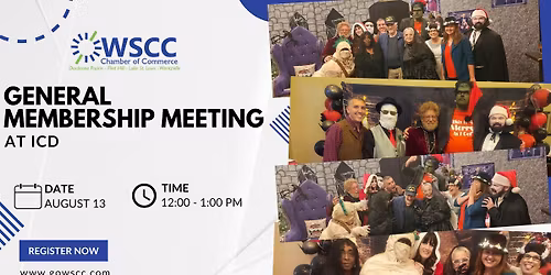 August General Membership Meeting
