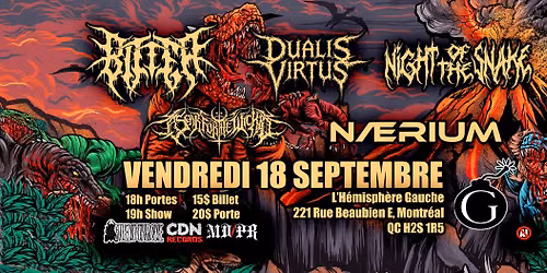 Cretaceous Slam Slaughter Tour: Montreal