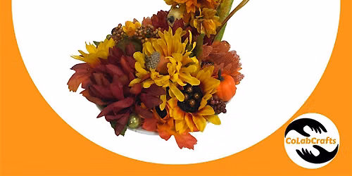 Floating Cup Fall centerpiece Workshop