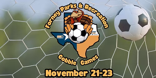 Forney Parks and Recreation Gobble Games Soccer Tournament