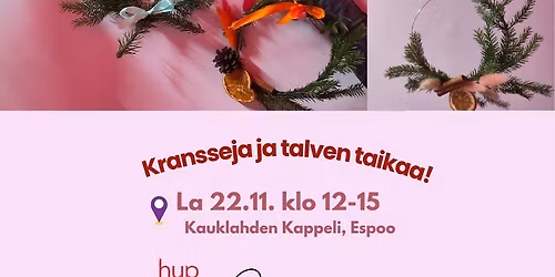 KRANSSEJA JA TALVEN TAIKAA! \u2728\u2665\ufe0f