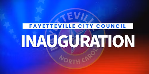 Fayetteville City Council Inauguration