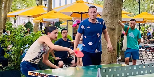 Mixed Doubles Ping Pong Tournament