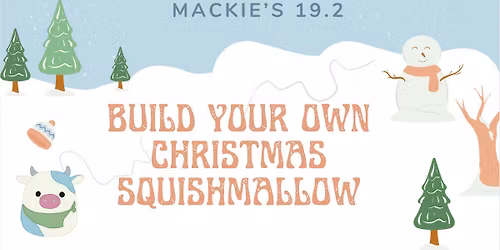 CHRISTMAS Build Your Own Squishmallow\ud83c\udf84\u26c4\ufe0f\ud83c\udf66