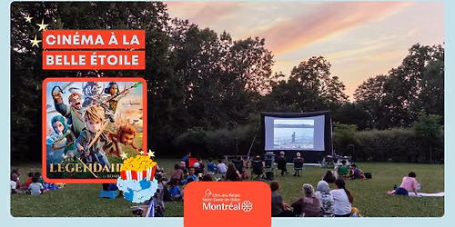 Cin\u00e9ma \u00e0 la belle \u00e9toile au parc Nelson-Mandela