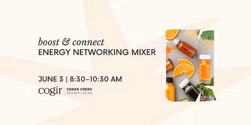 Boost & Connect Energy Networking Event