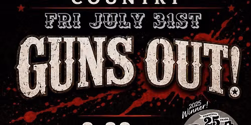 GUNS OUT BAND AT ROOSTERS COUNTRY 