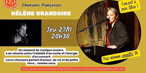 Concert - H\u00e9l\u00e8ne Gransire