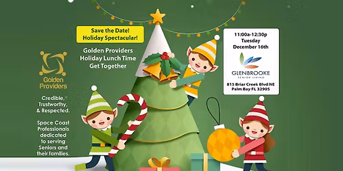 Golden Providers Lunch!  Holiday Lunch Time