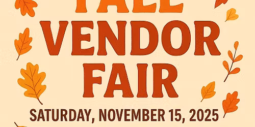Fall Vendor Fair