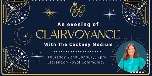 An Evening of Clairvoyance \ud83d\udd2e\u2728 - Connect with the Spirit World \ud83e\udebd - Bar Access \ud83c\udf7b\ud83c\udf77\ud83c\udf54