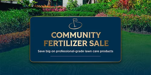 Community Fertilizer Sale 