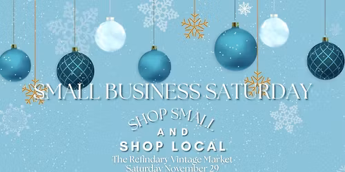 ✨ Small Business Saturday at The Refindary ✨