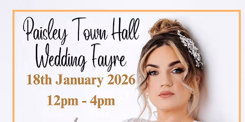 Paisley Town Hall Wedding Fayre