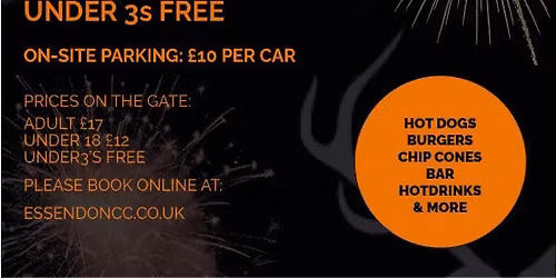 Fireworks night at Essendon Country Club