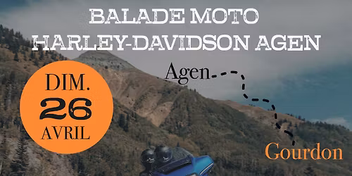 Balade concession Harley-Davidson Agen