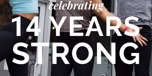 Pure Barre Savannah\u2019s 14th Anniversary!
