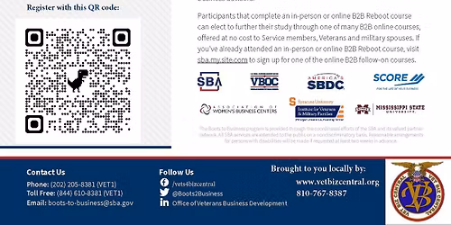 Boots to Business-Flint, MI