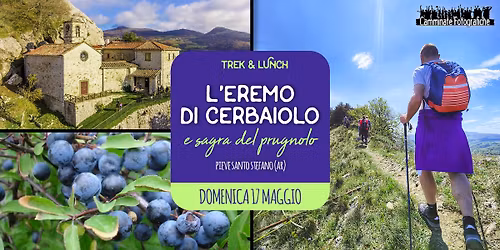 Trek&Lunch. L'eremo di Cerbaiolo e la Sagra del Prugnolo