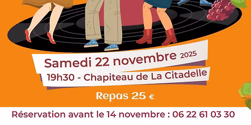 Soir\u00e9e dansante "Beaujolais nouveau" du Comit\u00e9 des F\u00eates