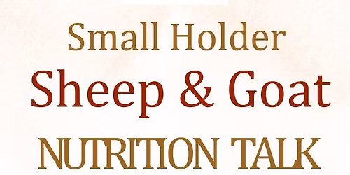 Smallholders Nutrition Talk 