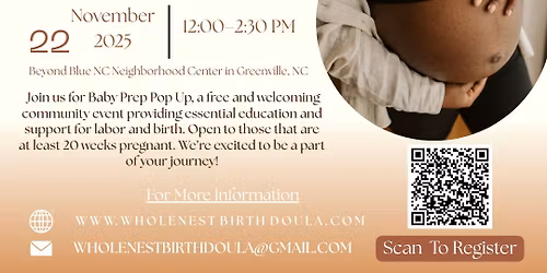 Fall 2025 Baby Prep Pop Up