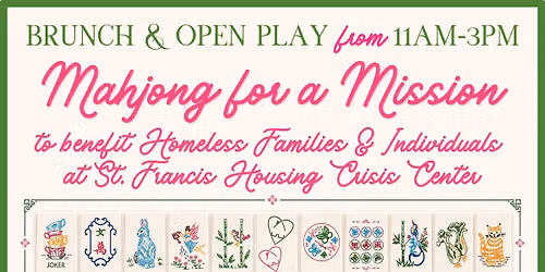 Mahjong for a Mission: Brunch & Open Play