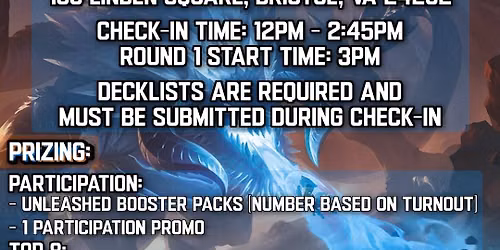 Cookies & Cream July Summoner Skirmish\/Unleashed Case Tournament
