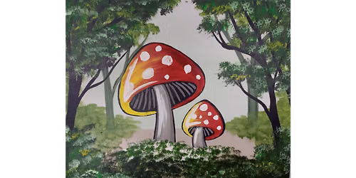 Fungi in the Forest - Paint and Sip in San Francisco | Classpop!\u2122